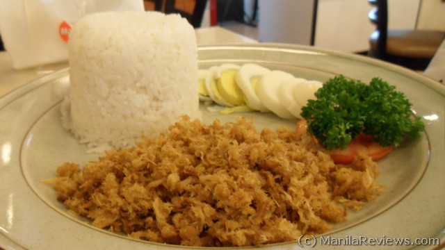 Fluke Tutong Flakes Chicken