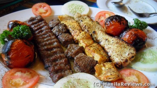ARYA Restaurant Kebabs