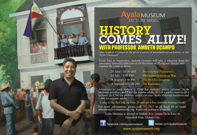 Ayala Museum with Ambeth Ocampo