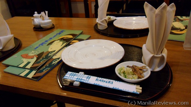 Kaiseki at the Fort Strip