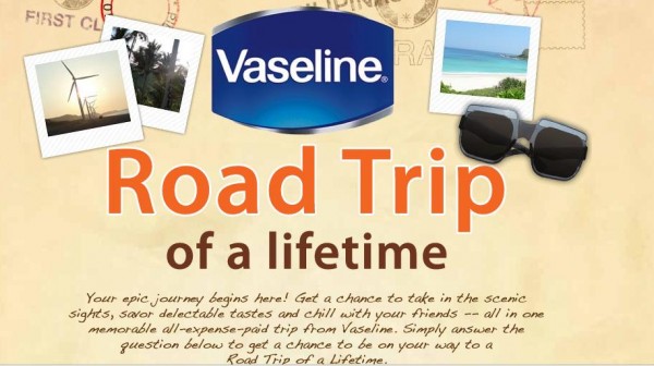 Vaseline road trip of a lifetime