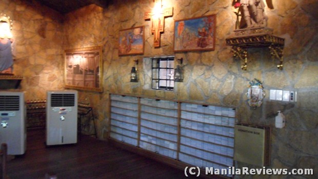 St. Pio Chapel Libis Thousands of petitions stored