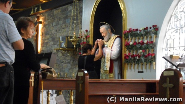 St. Pio Chapel Libis statue