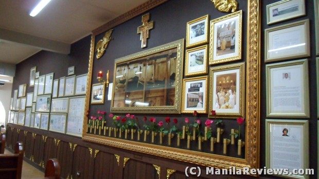 St. Pio Chapel Libis letters