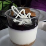Starbucks Blueberry Panna cotta