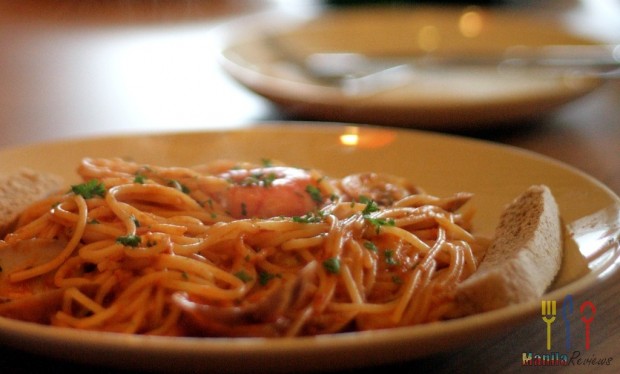 Abbondanza Spaghetti Vongole e Gamberetti