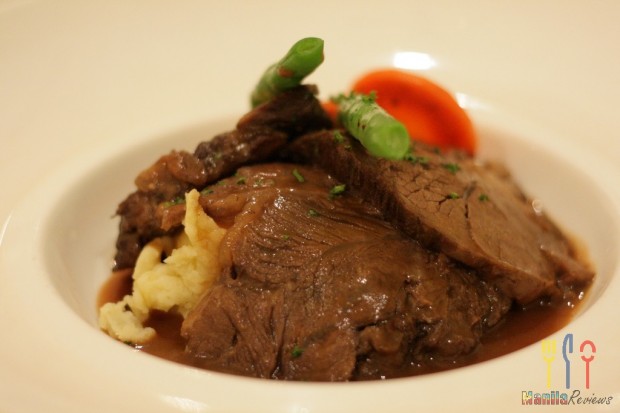 Cravings Old Fashioned Beef Pot Roast with Sour Cream Potato Puree