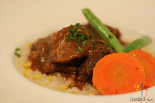 Cravings Slow Braised Beef Short Ribs with Risotto