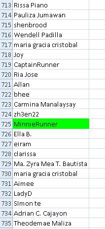 Congratulations to the winner of Nokia : My Life promo!