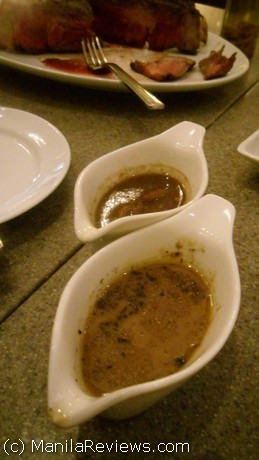 Bistecca Rockwell Sauces