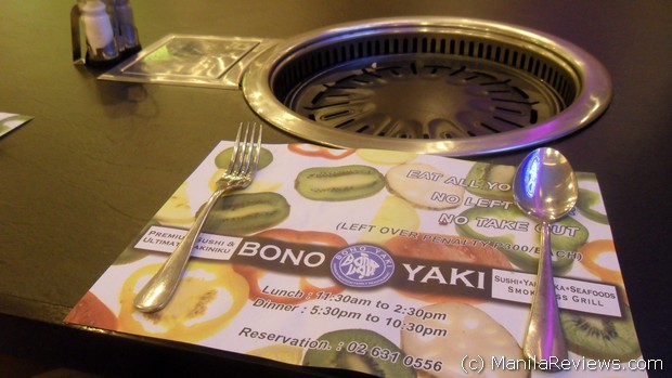 Bonoyaki at Libis