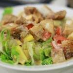 Bubble Tea Japanese Chicken Ceasar Salad
