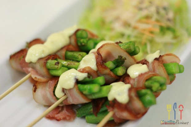 Bubble Tea Aspara Bacon Yaki