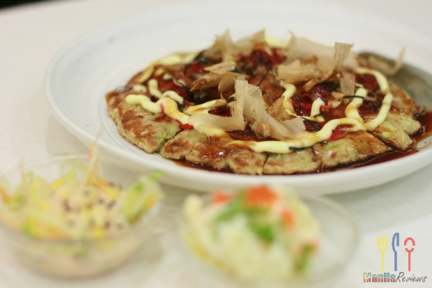 Bubble Tea Okonomiyaki Pizza