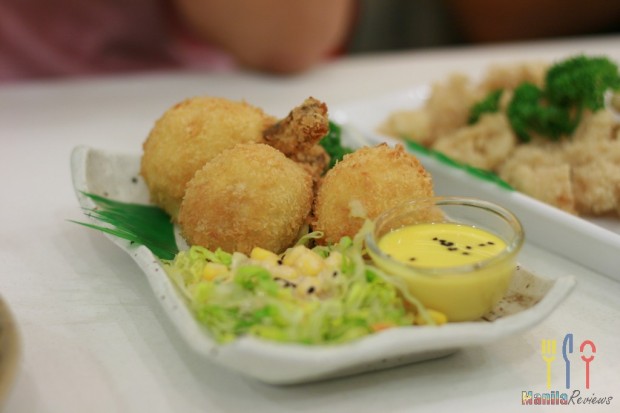 Bubble Tea Seafood Korokke (Php 135)