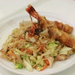 Bubble Tea Ebi Fry Yakisoba (Php 285)