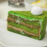 Bubble Tea Matcha Green Tea Cake