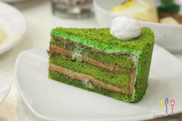 Bubble Tea Matcha Green Tea Cake