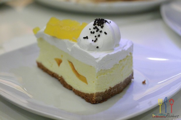 Bubble Tea Mango Cheesecake