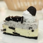 Bubble Tea Cookies and Cream Cheesecake