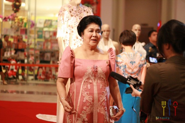 Madame Imelda Marcos at the Freeway Event 
