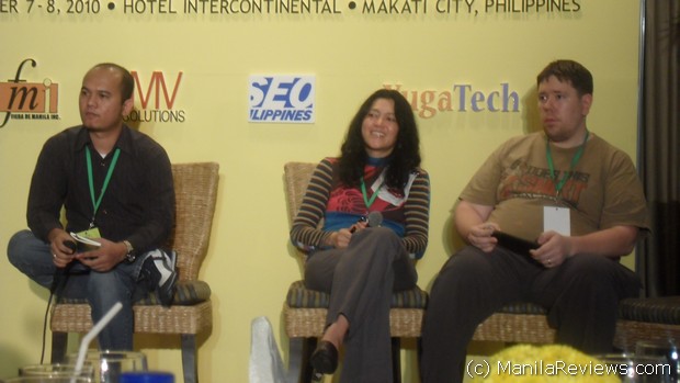 SEMCON Philippines Marc Macalua, Giovanna Villanueva and Aaron Wall