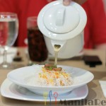 Chef's Table Soup being poured