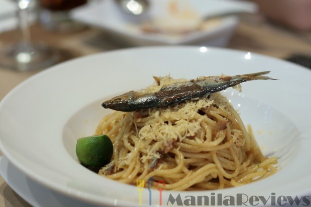 Chef's Table Calamansi Tuyo Spaghetti (Php 210)