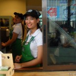 Starbucks Drive Thru Counter