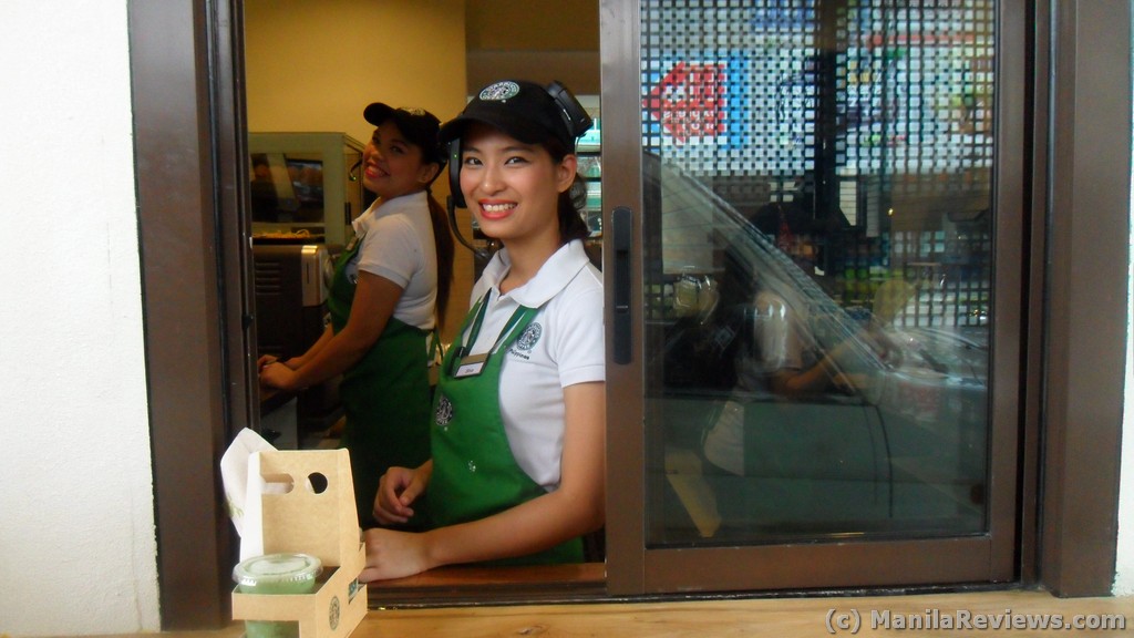 Starbucks Drive Thru Counter
