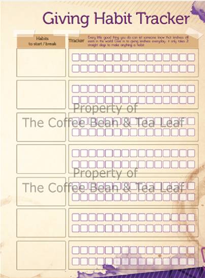 CBTL Giving Journal giving Tracker