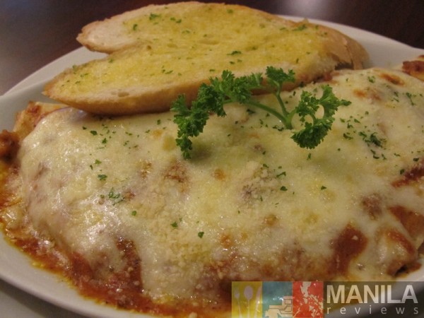 Carlo's pizza Lasagna ala Carlo
