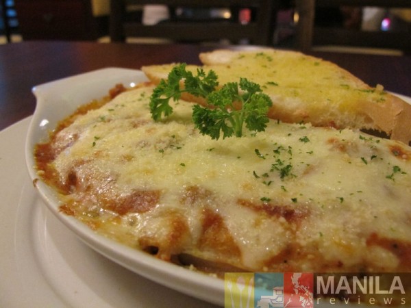 Carlo's pizza Lasagna ala Carlo