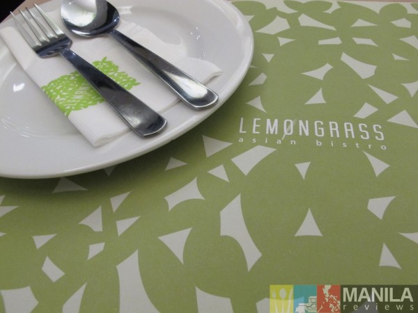 Lemongrass table setting