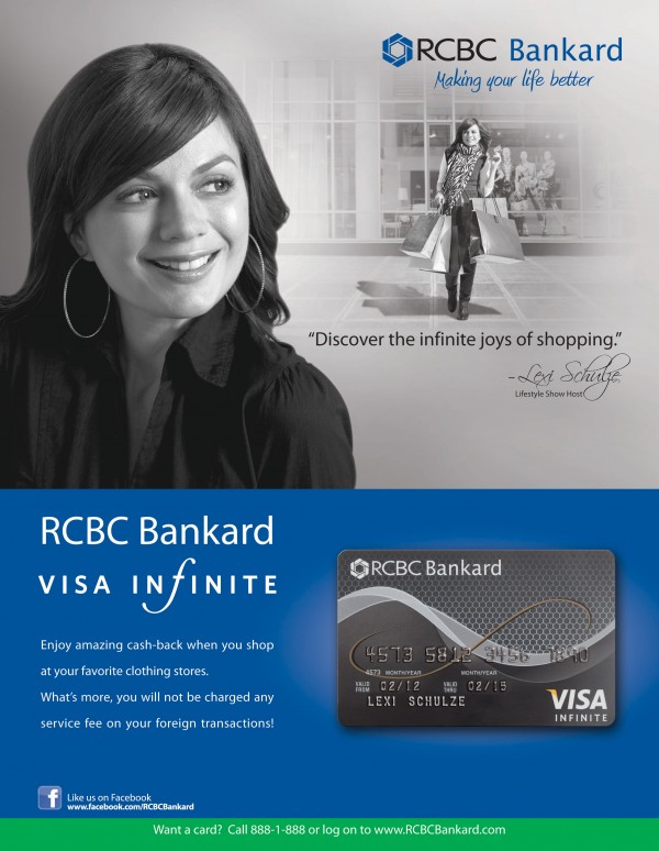 RCBC Bankard Visa Infinite