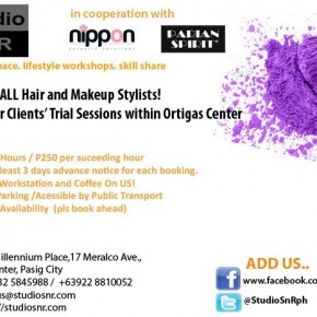 Studio SnR: A Space to hold Trial Sessions for Hair Stylists and Make up Artists Studio SnR: A Space to hold Trial Sessions for Hair Stylists and Make up Artists