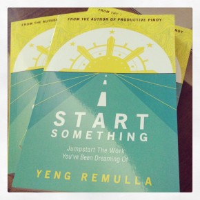 Start Something by Yeng Remulla : A Book Review Start Something by Yeng Remulla : A Book Review