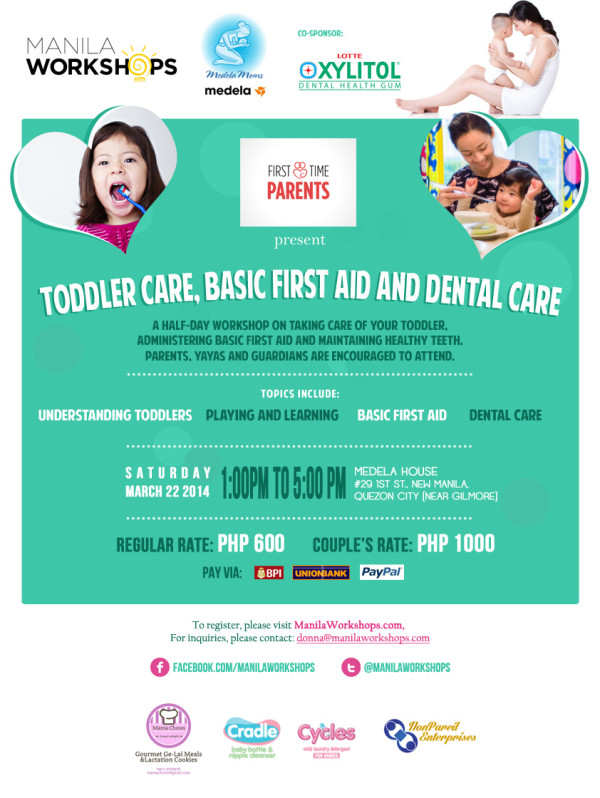 Toddler Care, Dental Care and Basic First Aid
