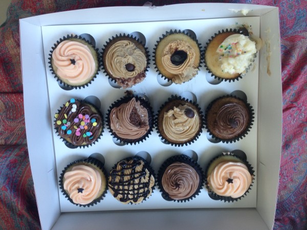 The Flavors that I got from Twelve Cupcakes