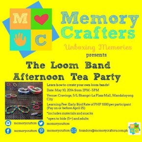 Loom Bracelets Workshop for all ages! Loom Bracelets Workshop for all ages!
