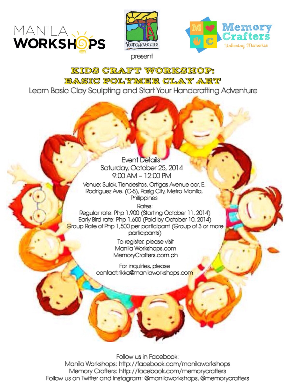 Basic Polymer Clay Art Workshop