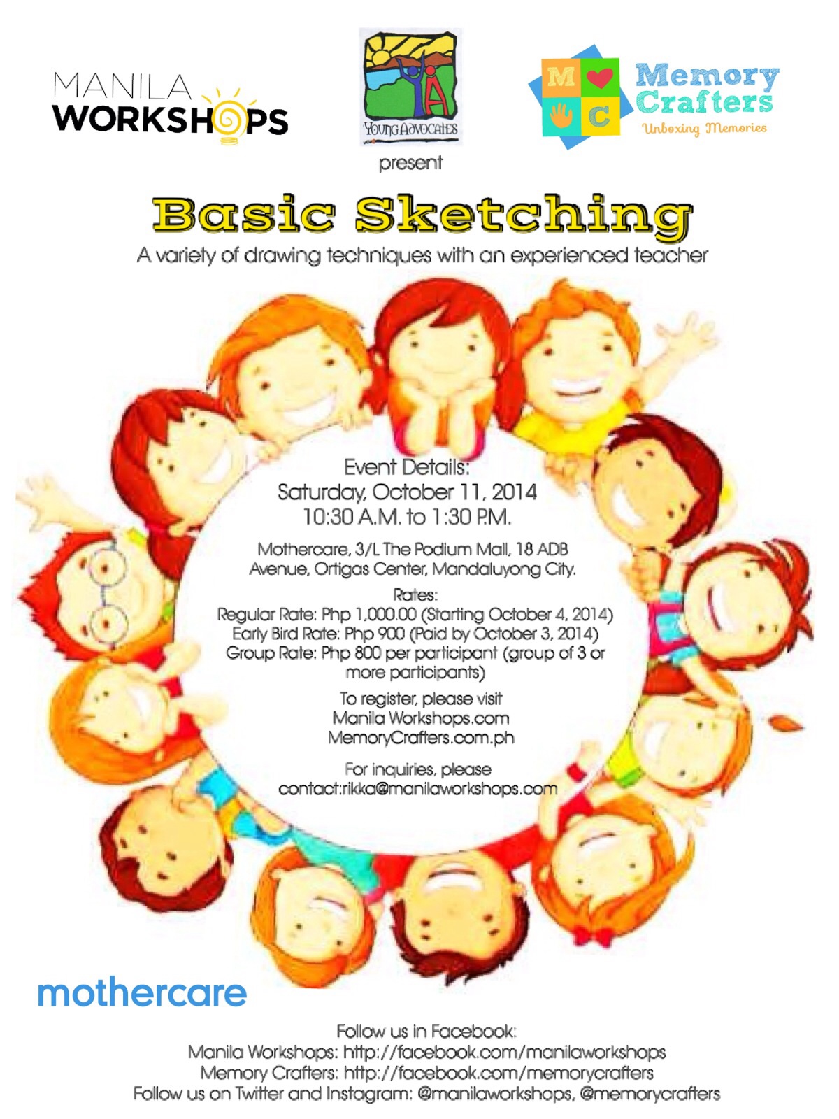 Basic Sketching Poster V3