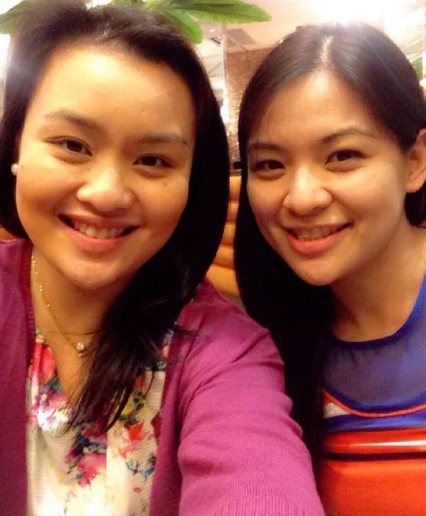 Had lunch with my sister, who is my best-est friend!