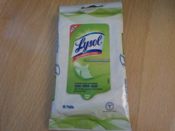 Lysol Hand wipes