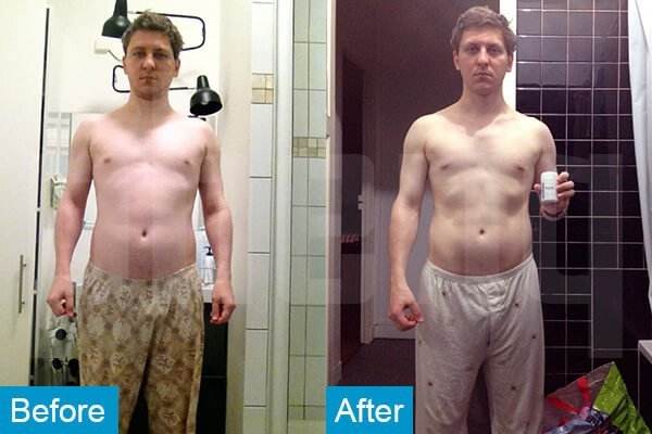 Ghislain Phenq Diet pills before and after